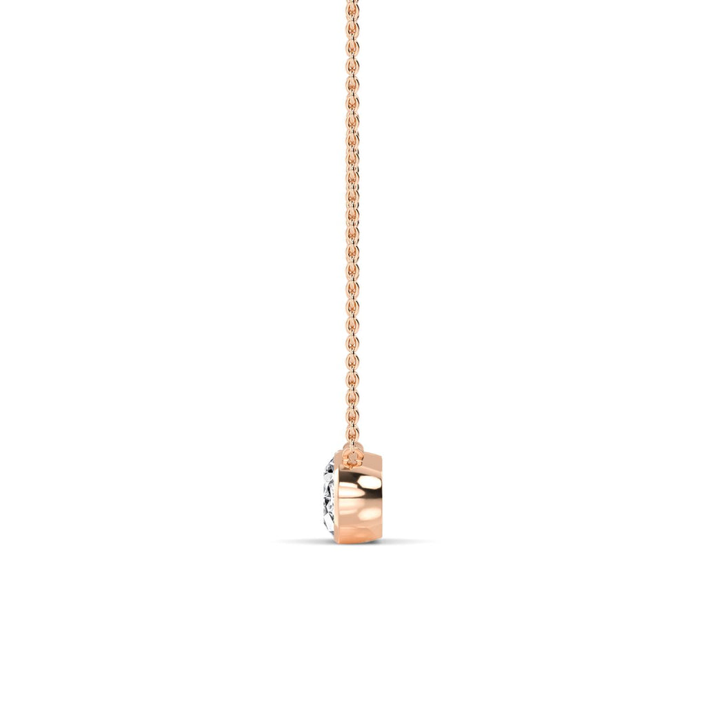 Lab Grown Diamond PENDANT 1.58 ctw P32429OV-1.50CT