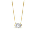Lab Grown Diamond PENDANT 0.51 ctw P32429OV-0.50CT