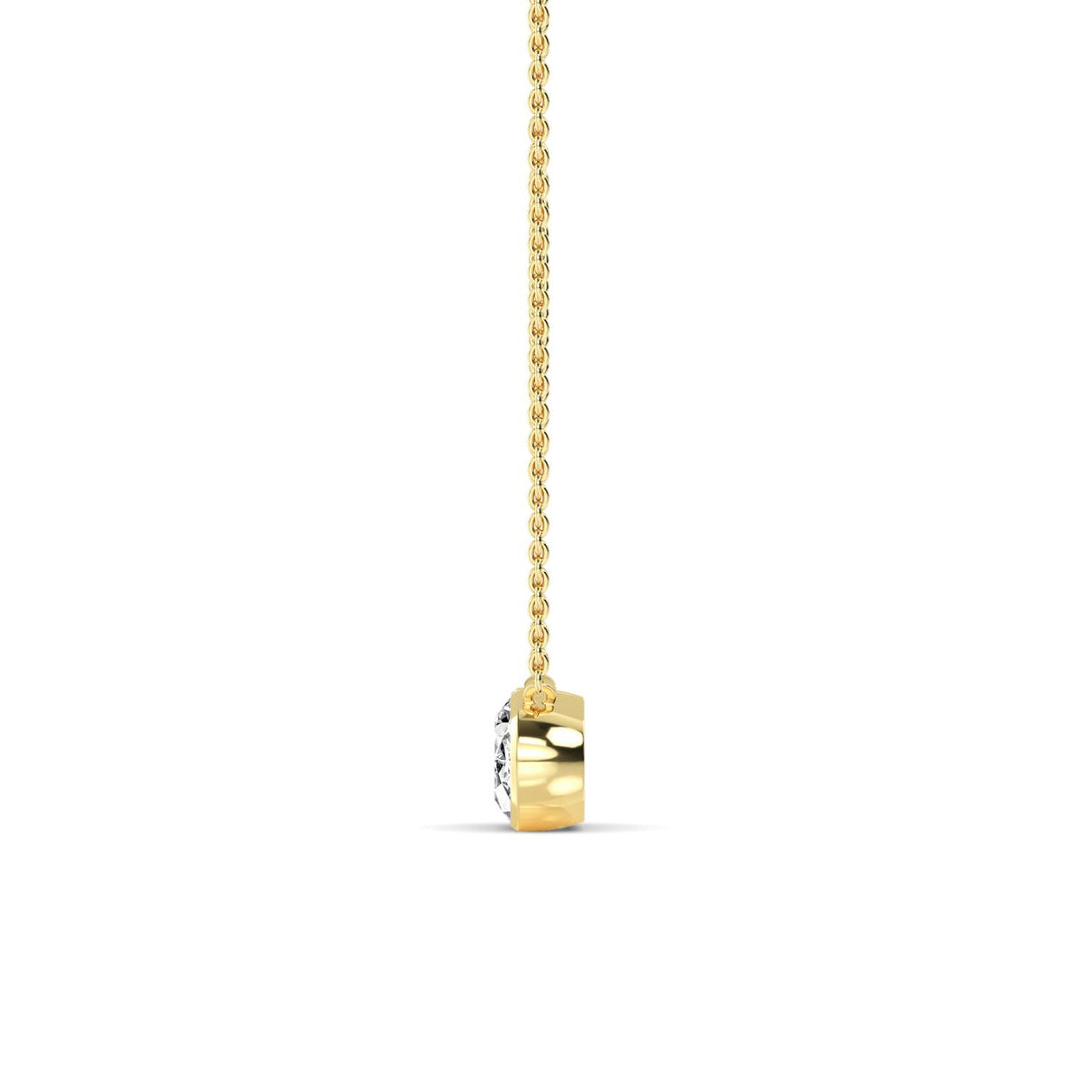 Lab Grown Diamond PENDANT 0.51 ctw P32429OV-0.50CT