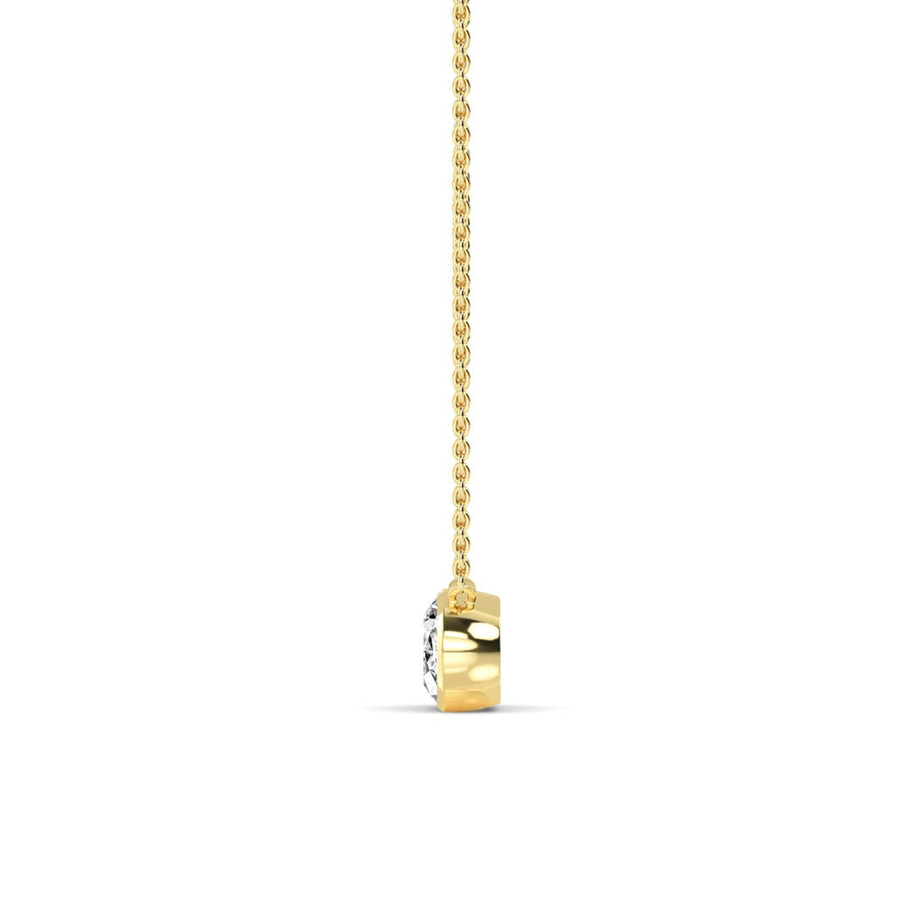 Lab Grown Diamond PENDANT 0.71 ctw P32429OV-0.75CT