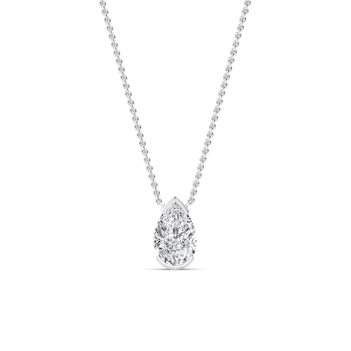 Lab Grown Diamond PENDANT 1.50 ctw P32429PE-1.50CT