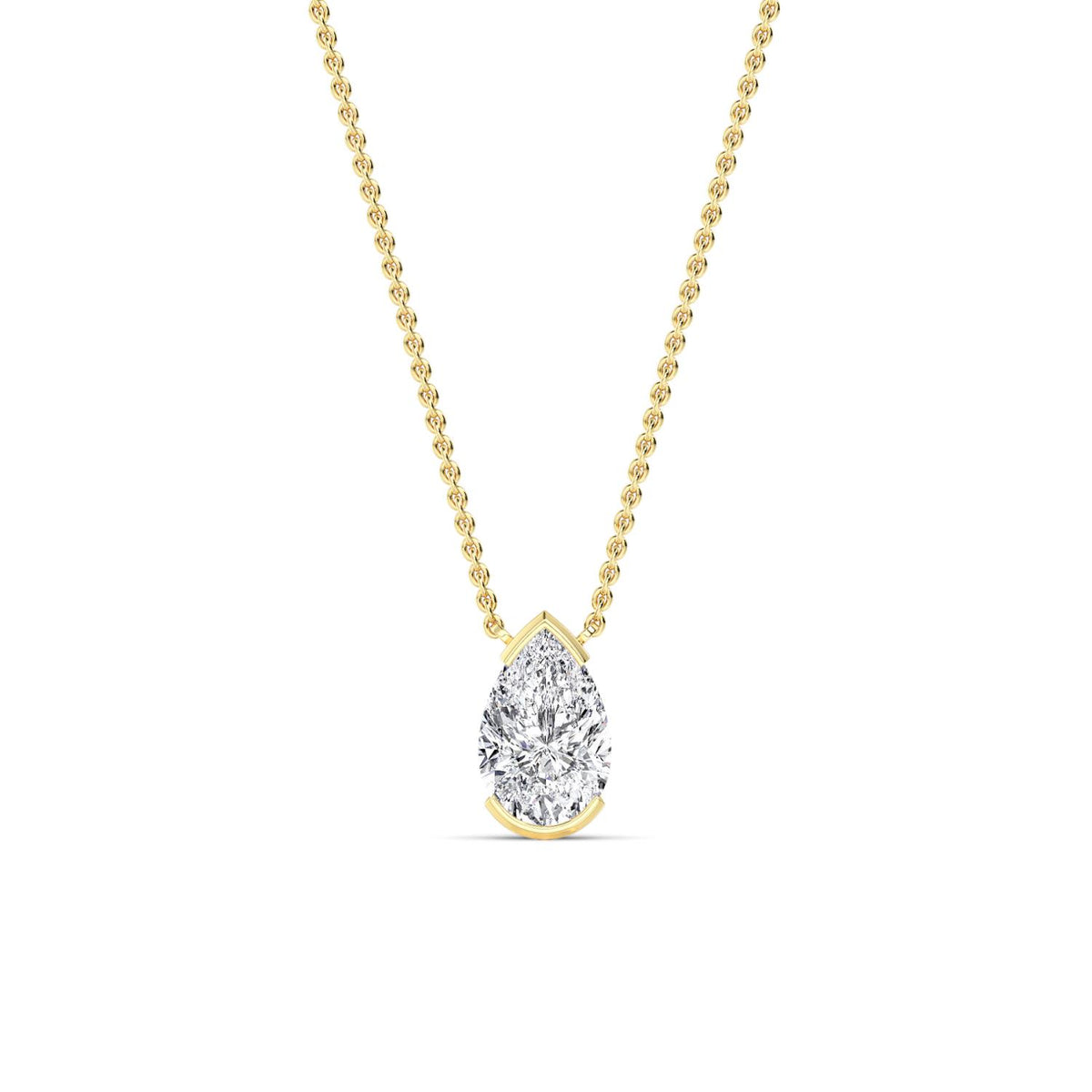 Lab Grown Diamond PENDANT 1.50 ctw P32429PE-1.50CT