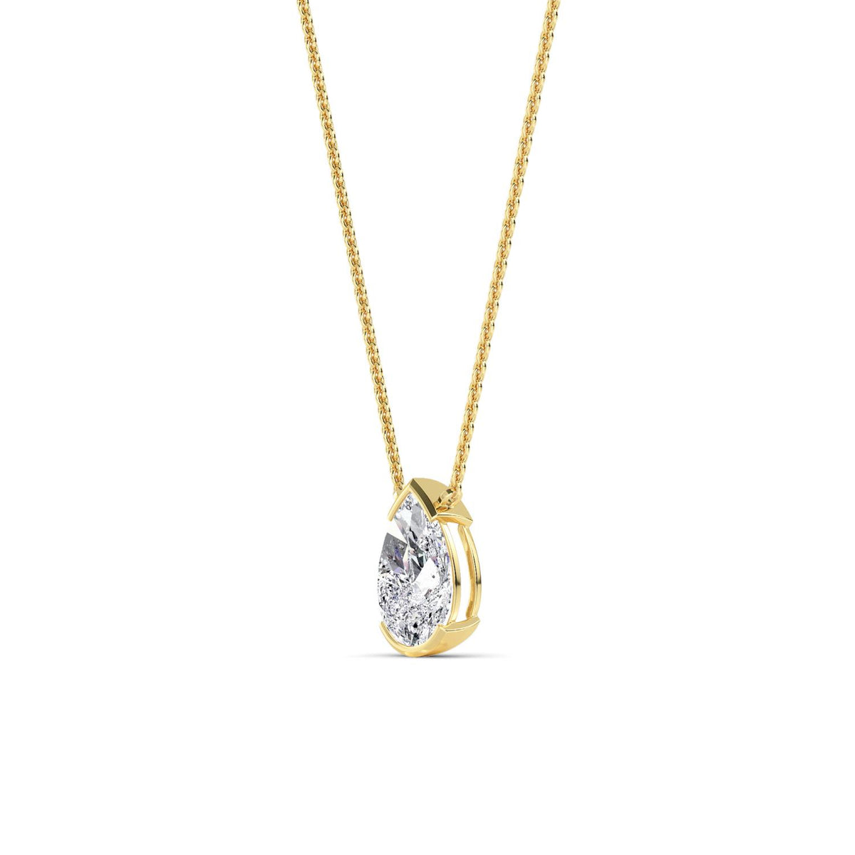 Lab Grown Diamond PENDANT 1.50 ctw P32429PE-1.50CT