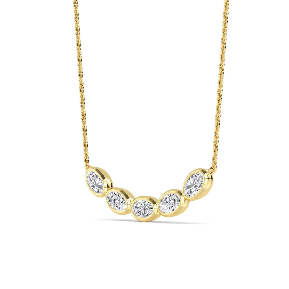 Lab Grown Diamond PENDANT 1.00 ctw P32441OV-1