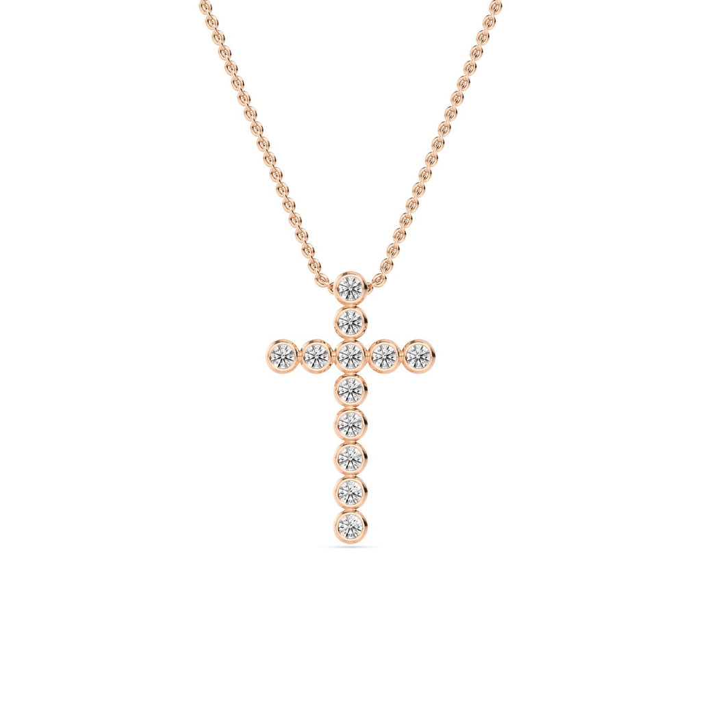 Lab Grown Diamond PENDANT 0.39 ctw P32482-0.38CT