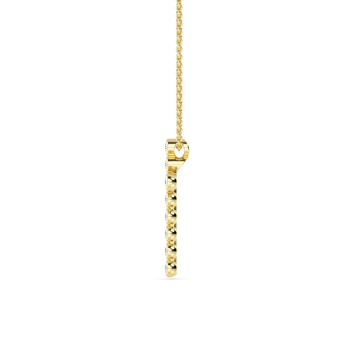 Lab Grown Diamond PENDANT 0.39 ctw P32482-0.38CT