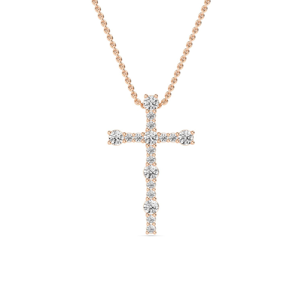Lab Grown Diamond PENDANT 0.55 ctw P32484-0.63CT