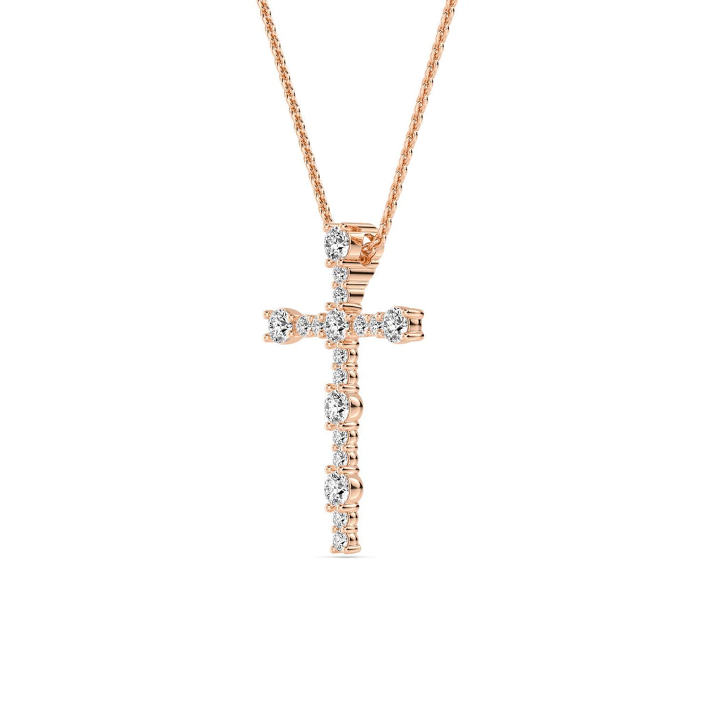 Lab Grown Diamond PENDANT 0.55 ctw P32484-0.63CT