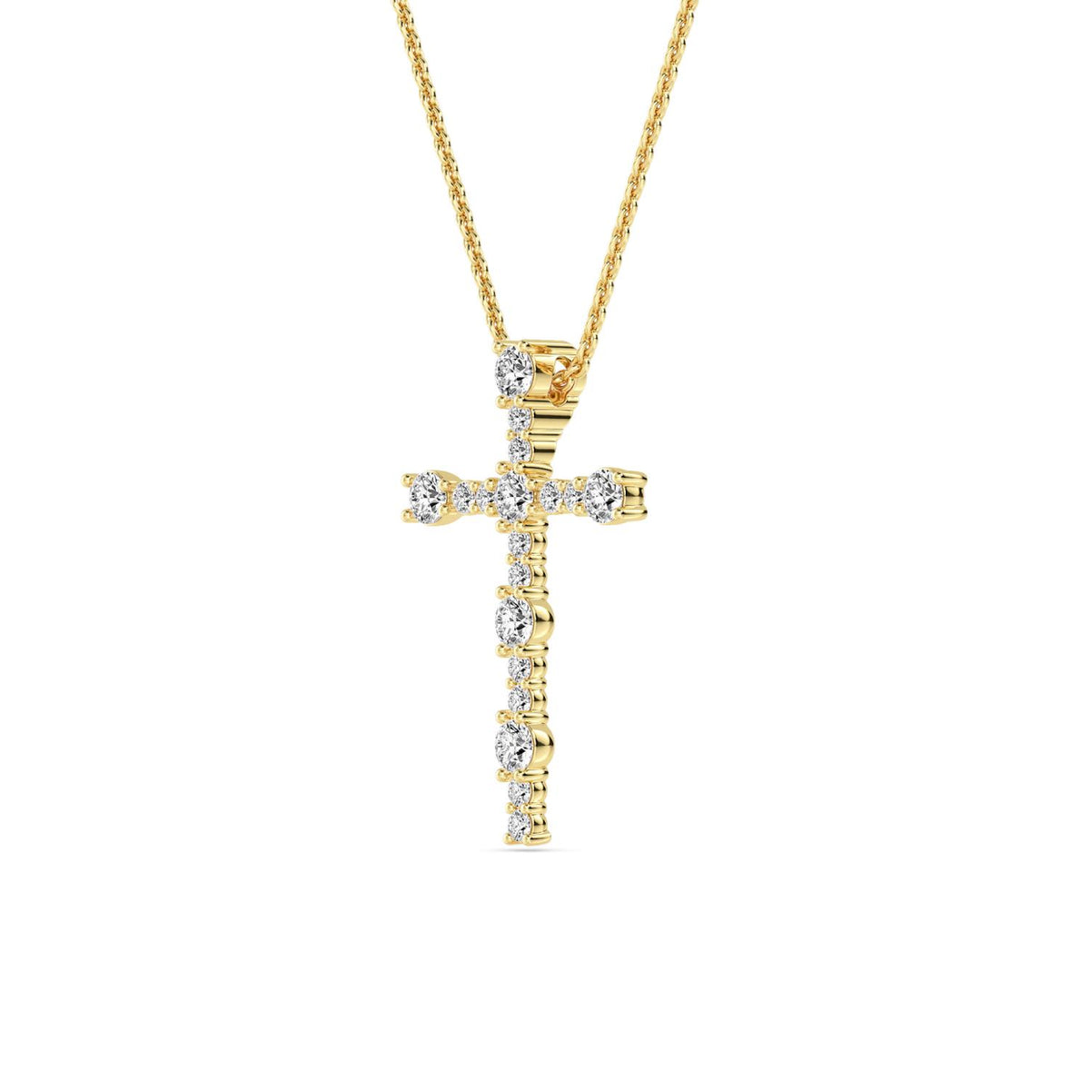 Lab Grown Diamond PENDANT 0.55 ctw P32484-0.63CT