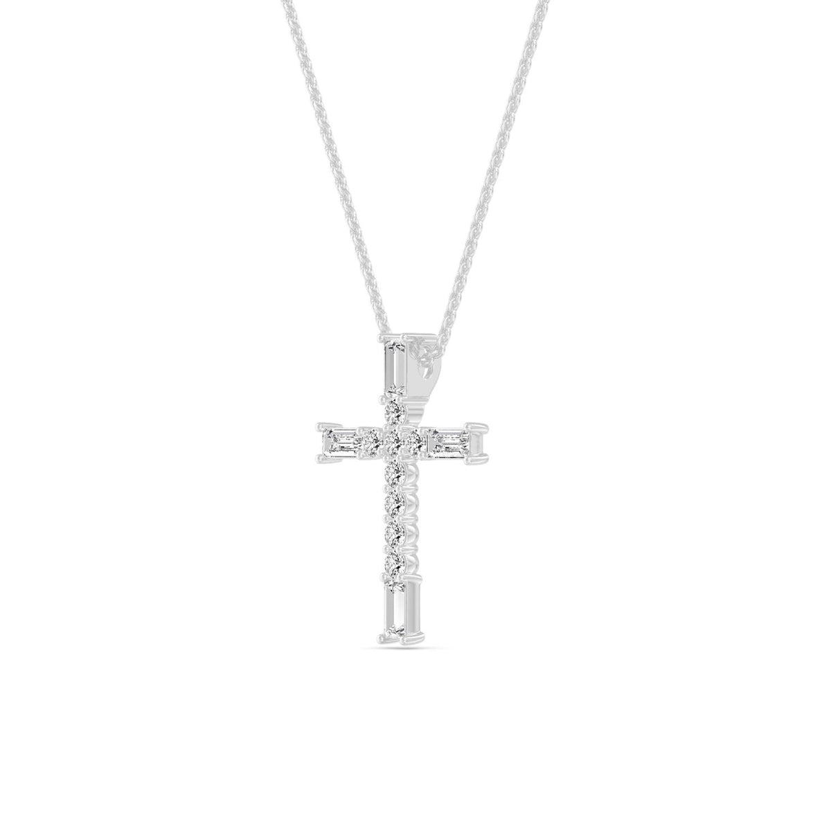 Lab Grown Diamond PENDANT 0.72 ctw P32485-0.75CT