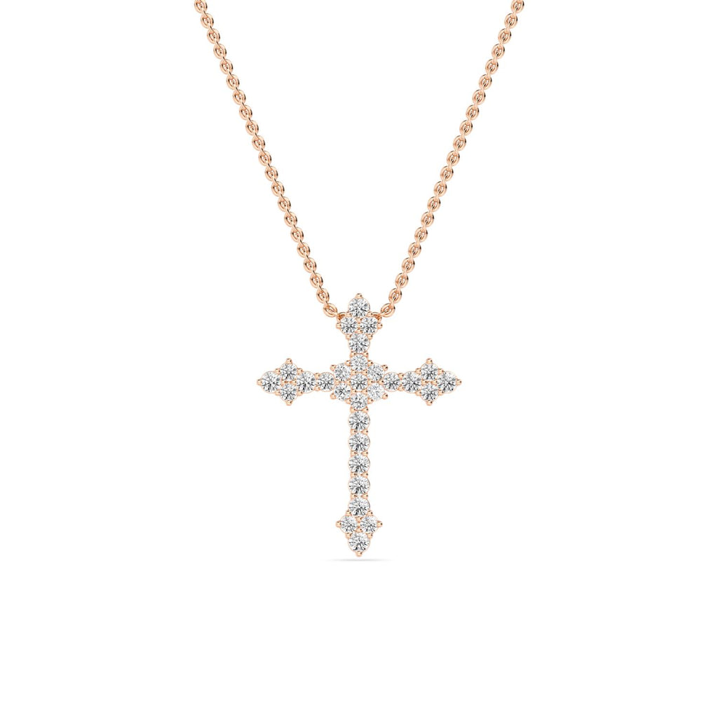Lab Grown Diamond PENDANT 0.44 ctw P32487-0.38CT