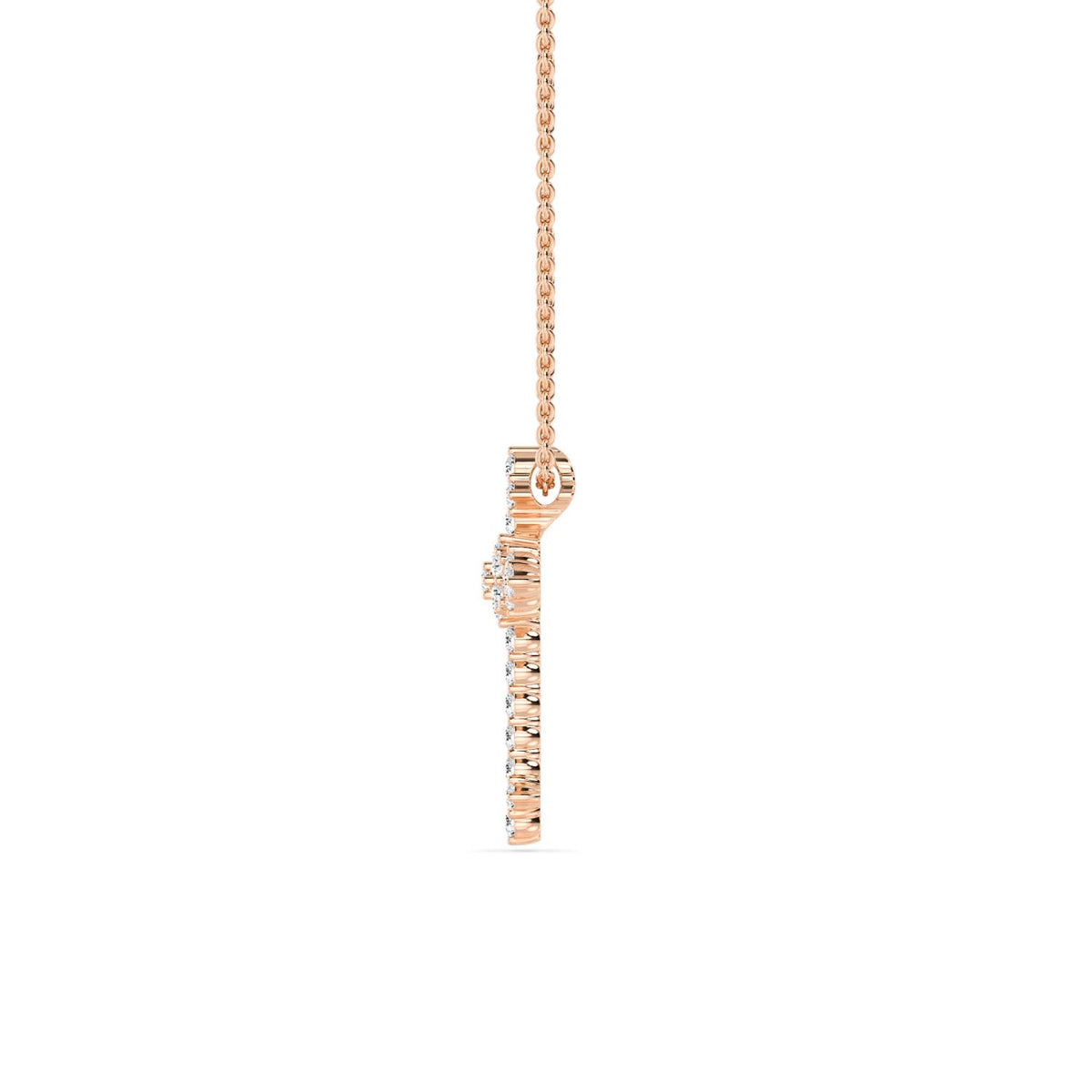 Lab Grown Diamond PENDANT 0.44 ctw P32487-0.38CT