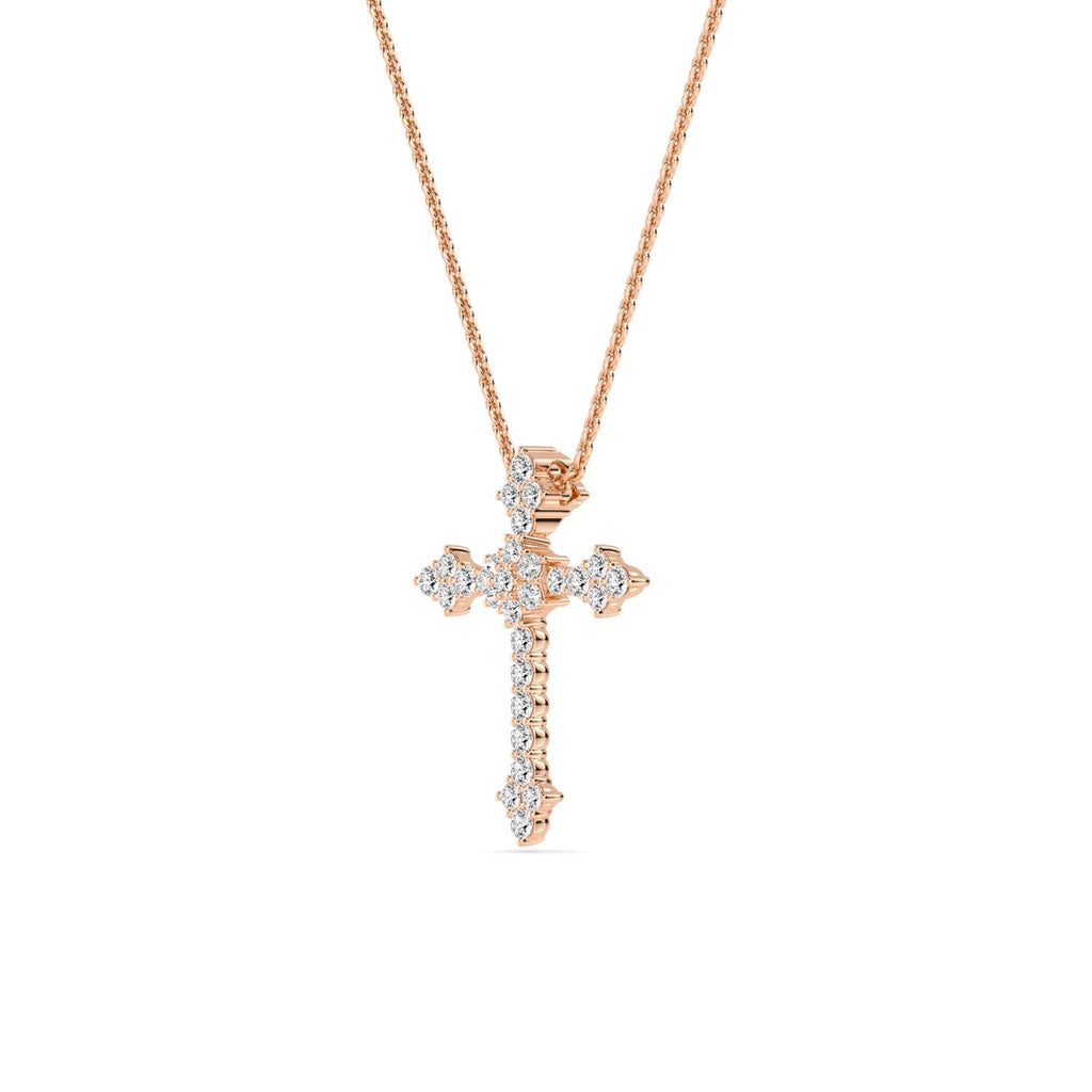 Lab Grown Diamond PENDANT 0.44 ctw P32487-0.38CT