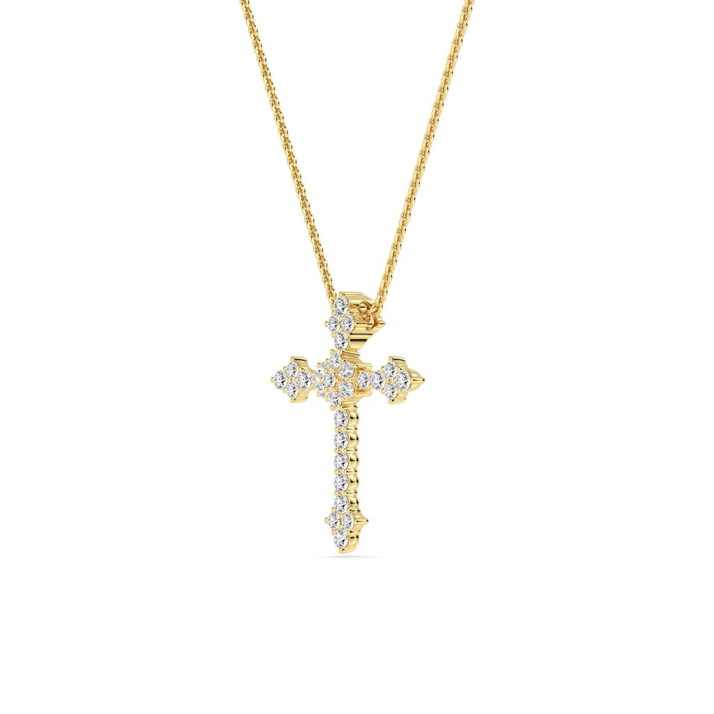 Lab Grown Diamond PENDANT 0.44 ctw P32487-0.38CT