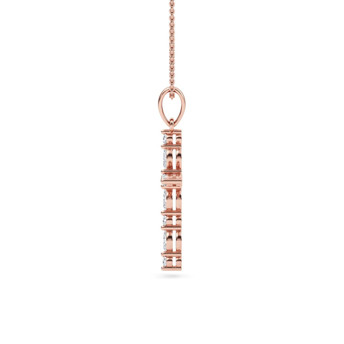 Lab Grown Diamond PENDANT 0.53 ctw P32527-0.50CT