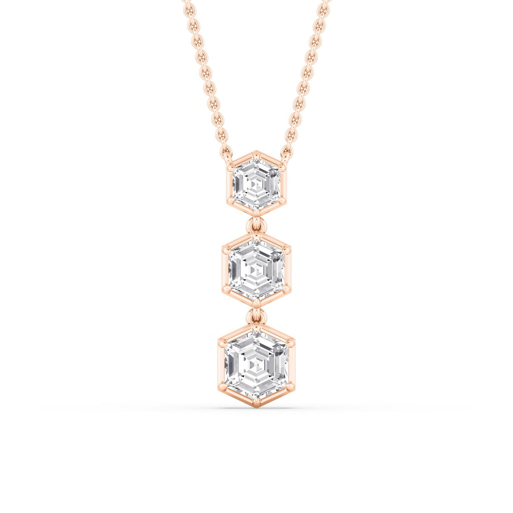 Lab Grown Diamond PENDANT 1.61 ctw P32546HX-1.50CT