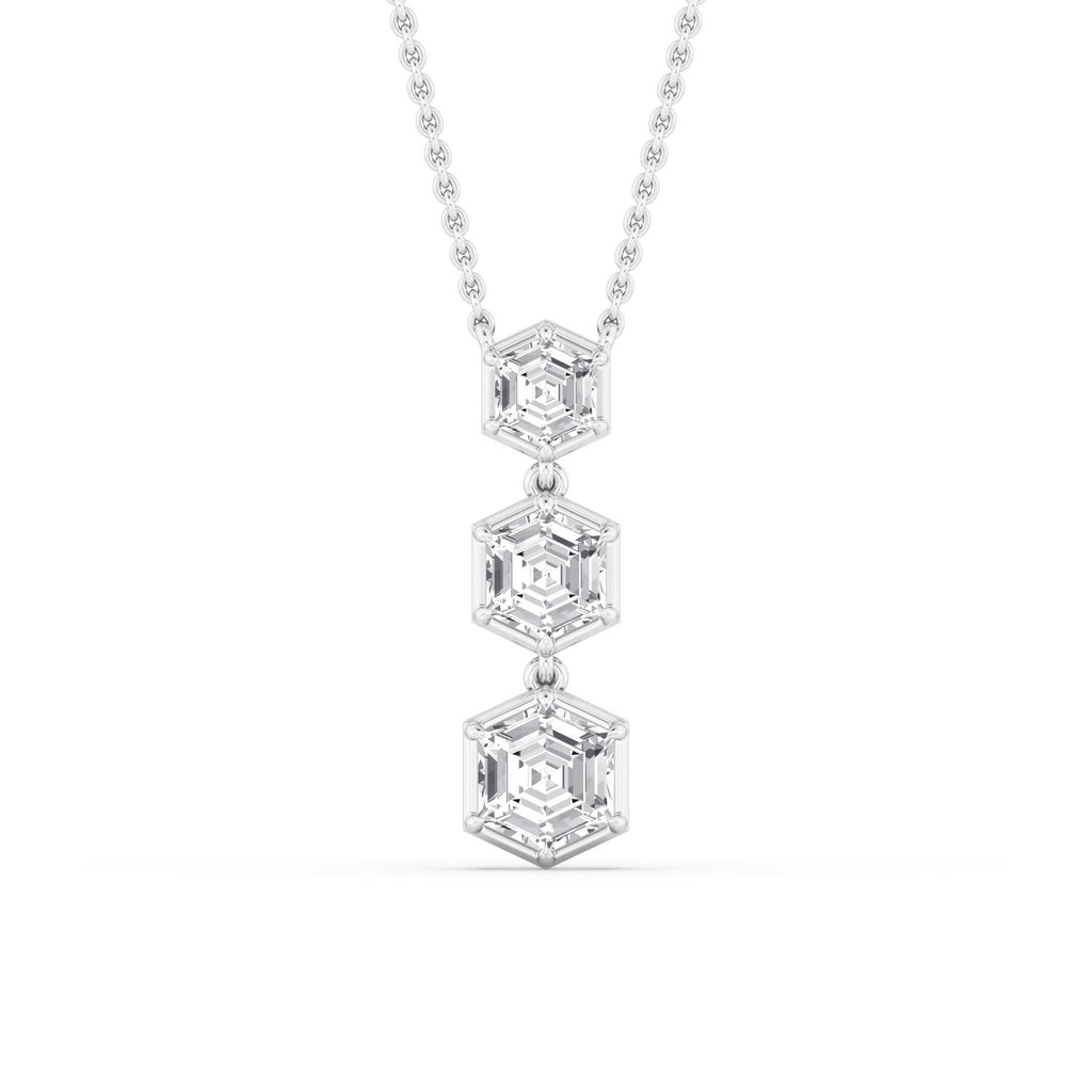 Lab Grown Diamond PENDANT 1.61 ctw P32546HX-1.50CT
