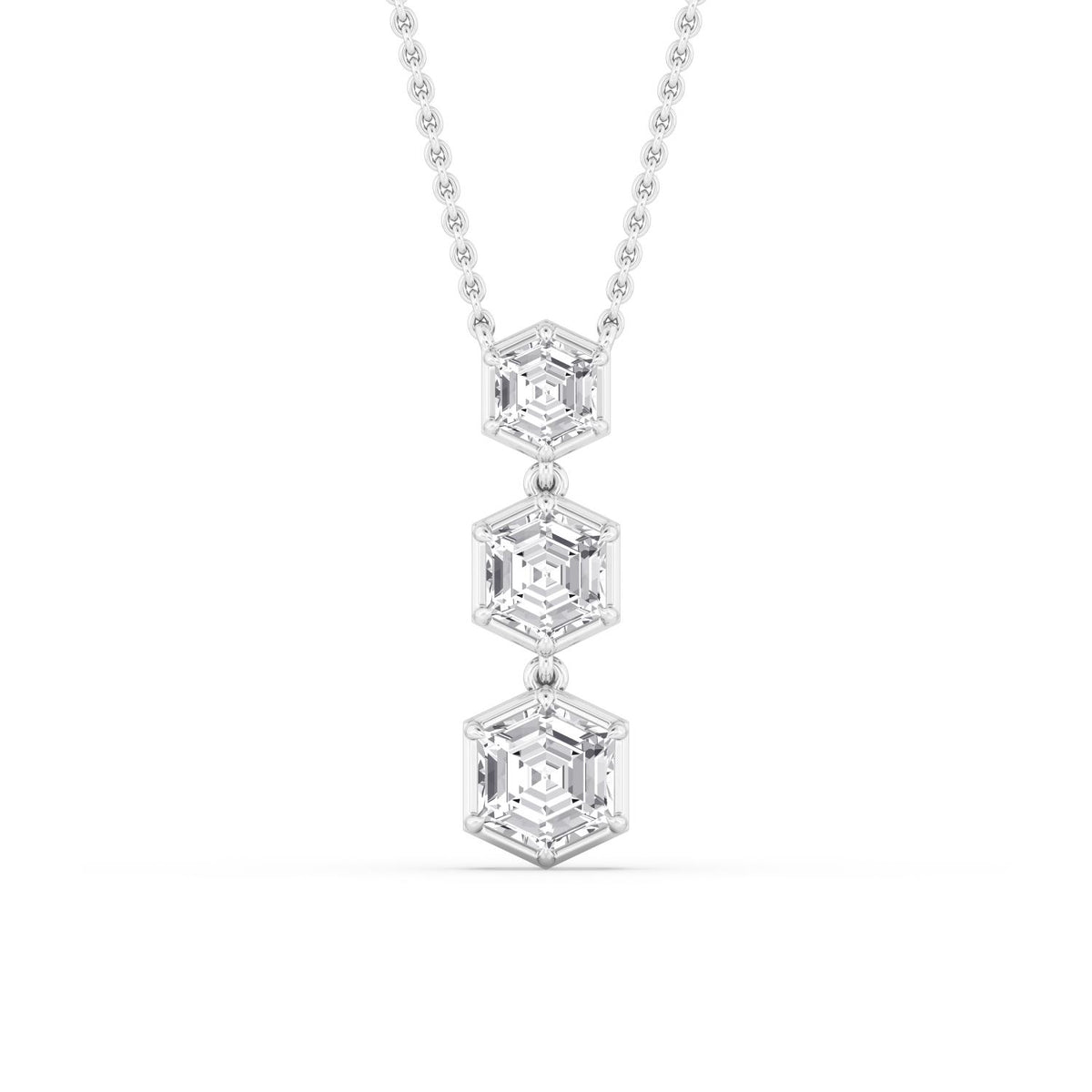 Lab Grown Diamond PENDANT 1.61 ctw P32546HX-1.50CT
