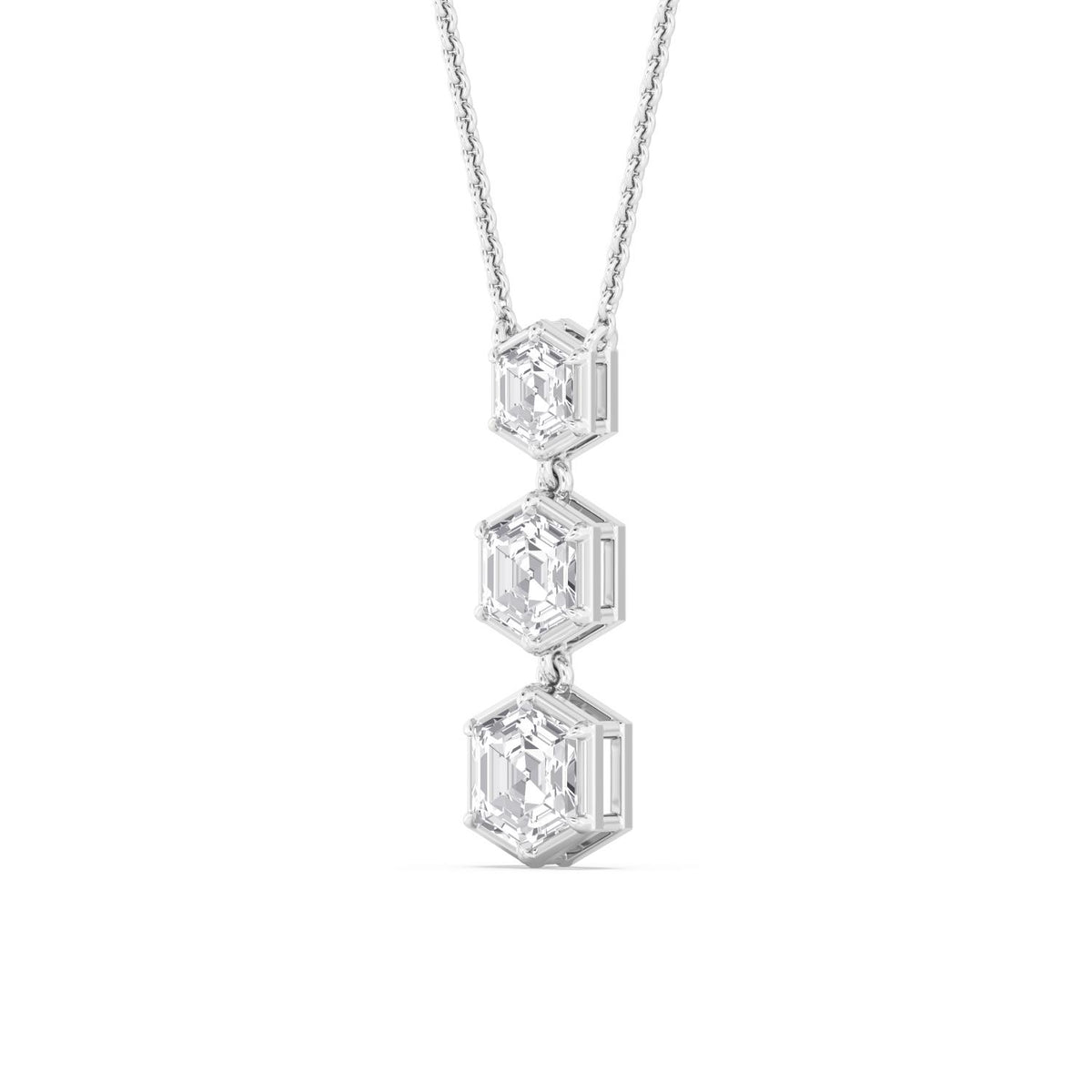 Lab Grown Diamond PENDANT 1.61 ctw P32546HX-1.50CT