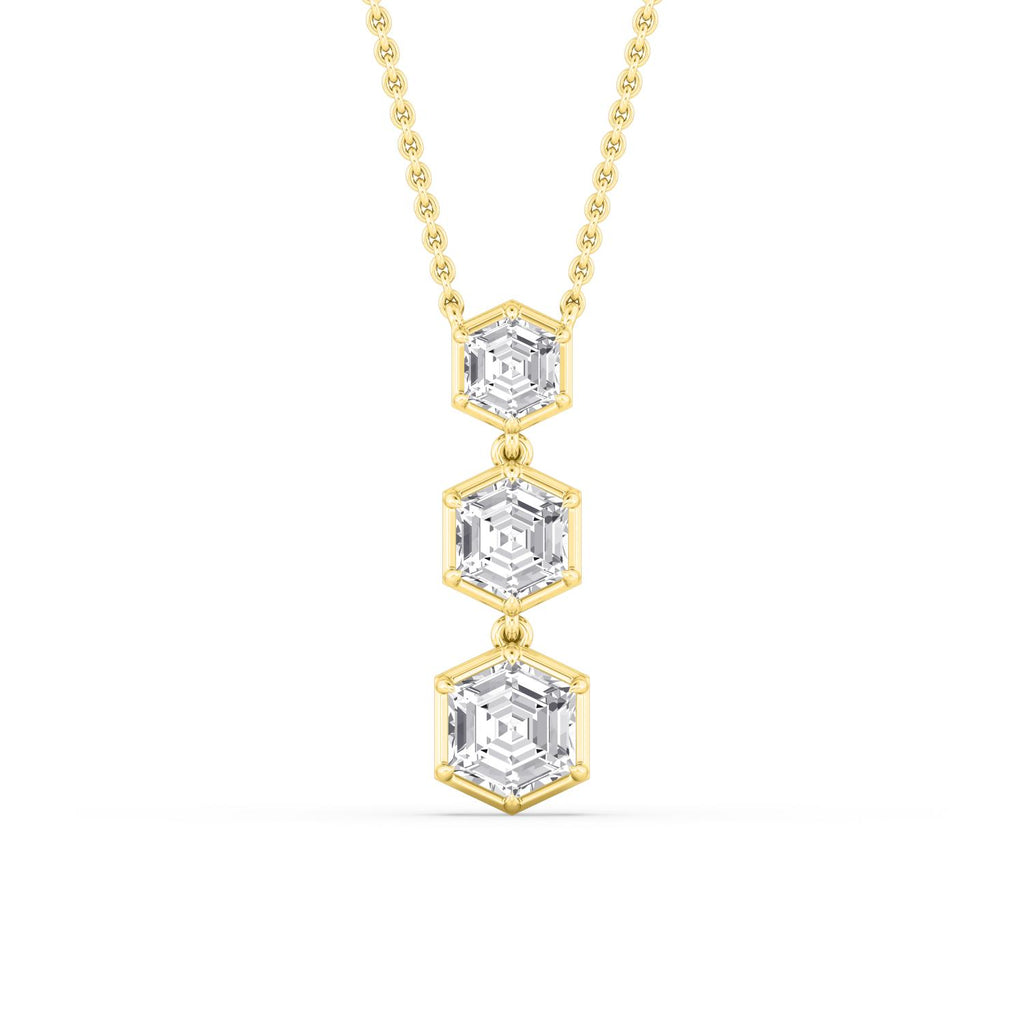 Lab Grown Diamond PENDANT 1.61 ctw P32546HX-1.50CT
