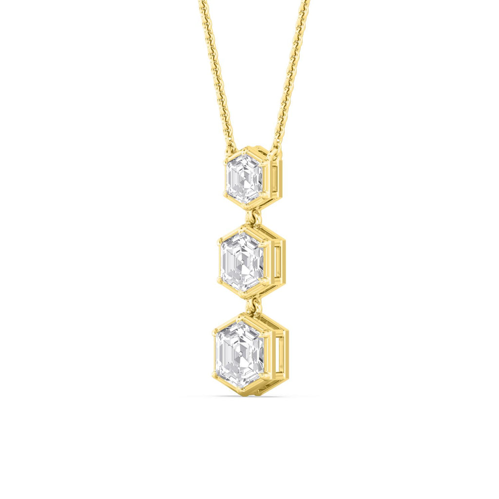 Lab Grown Diamond PENDANT 1.61 ctw P32546HX-1.50CT