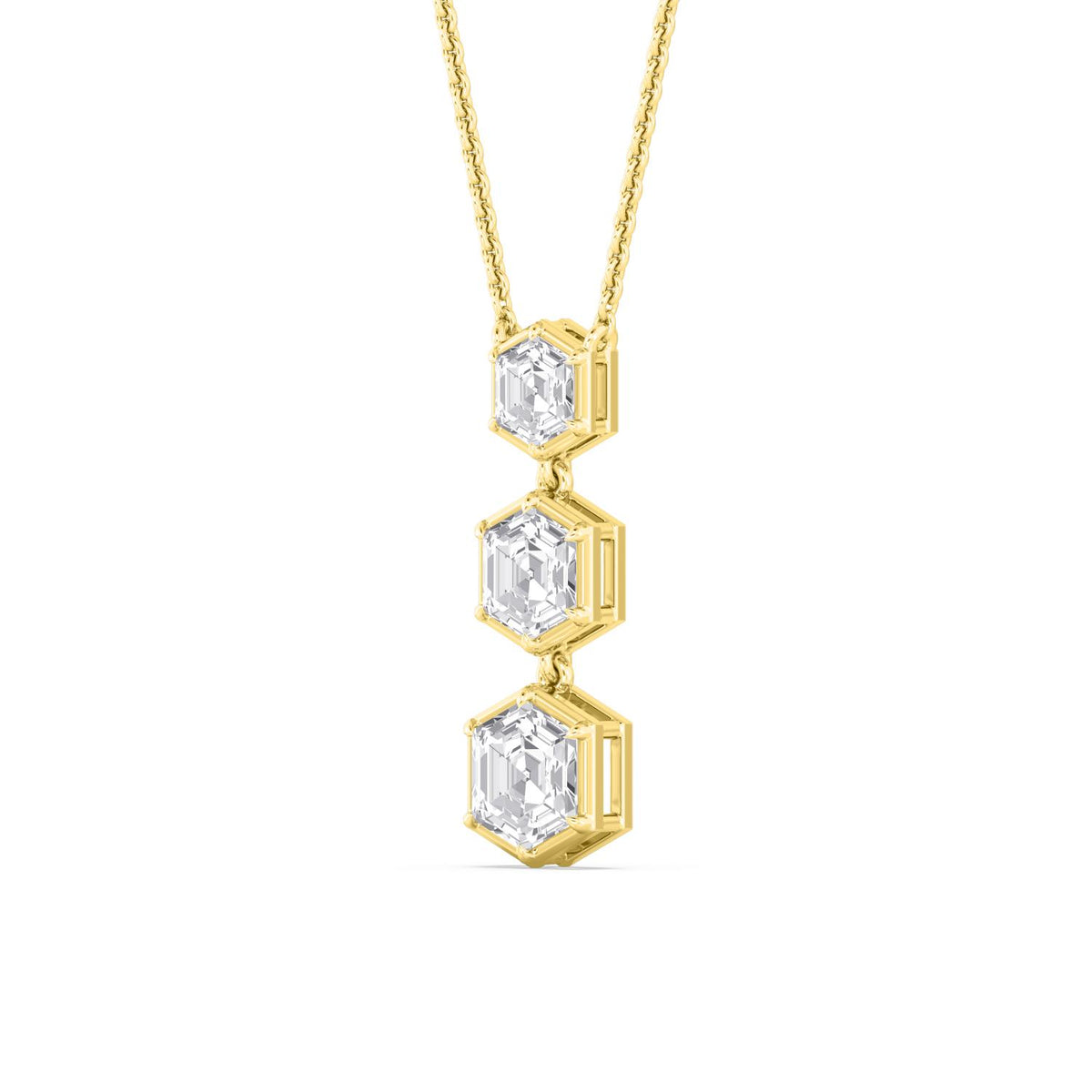 Lab Grown Diamond PENDANT 1.61 ctw P32546HX-1.50CT