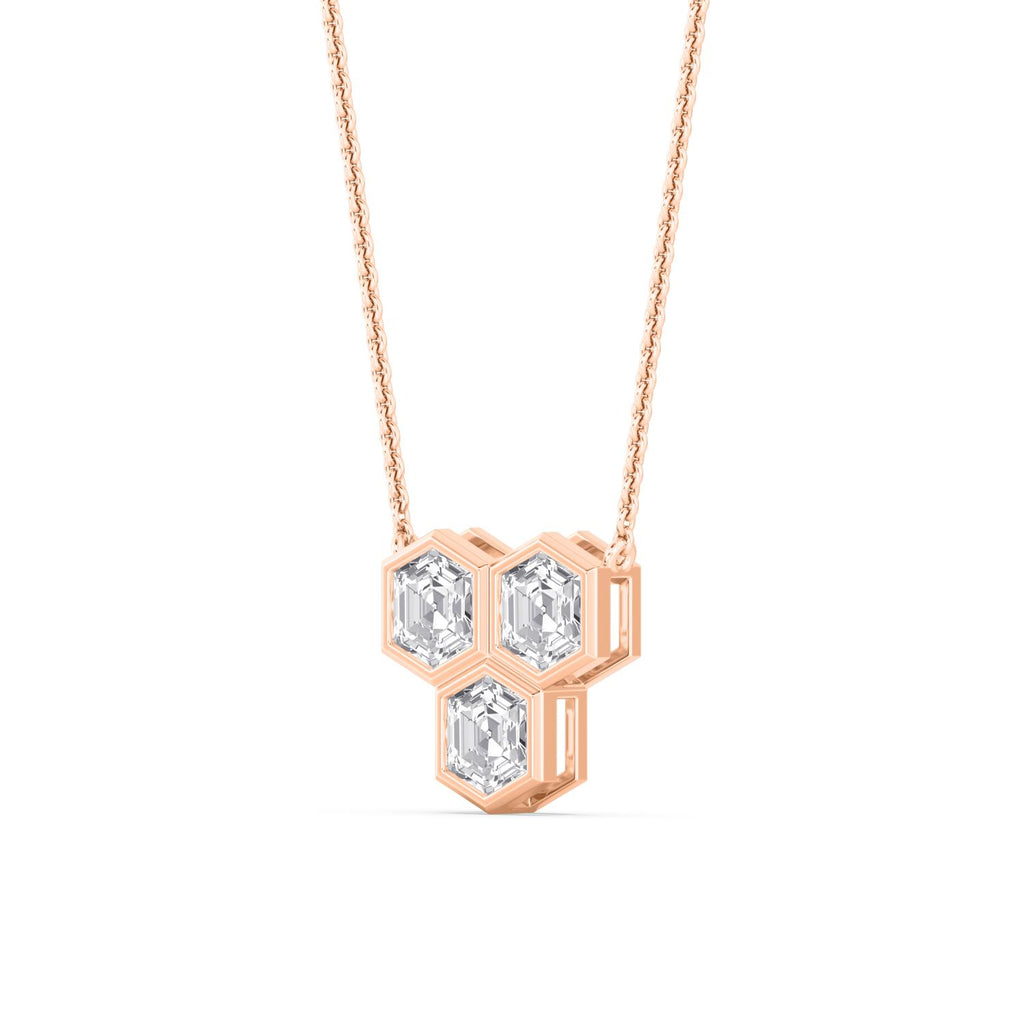 Lab Grown Diamond PENDANT 1.61 ctw P32552HX-1.50CT