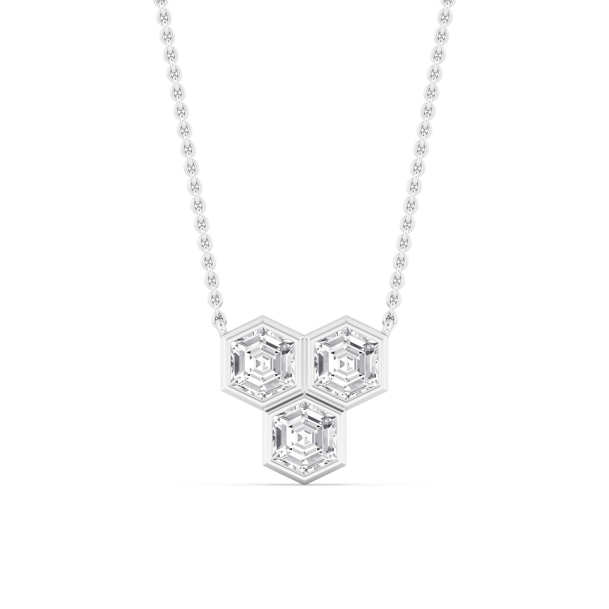 Lab Grown Diamond PENDANT 1.61 ctw P32552HX-1.50CT