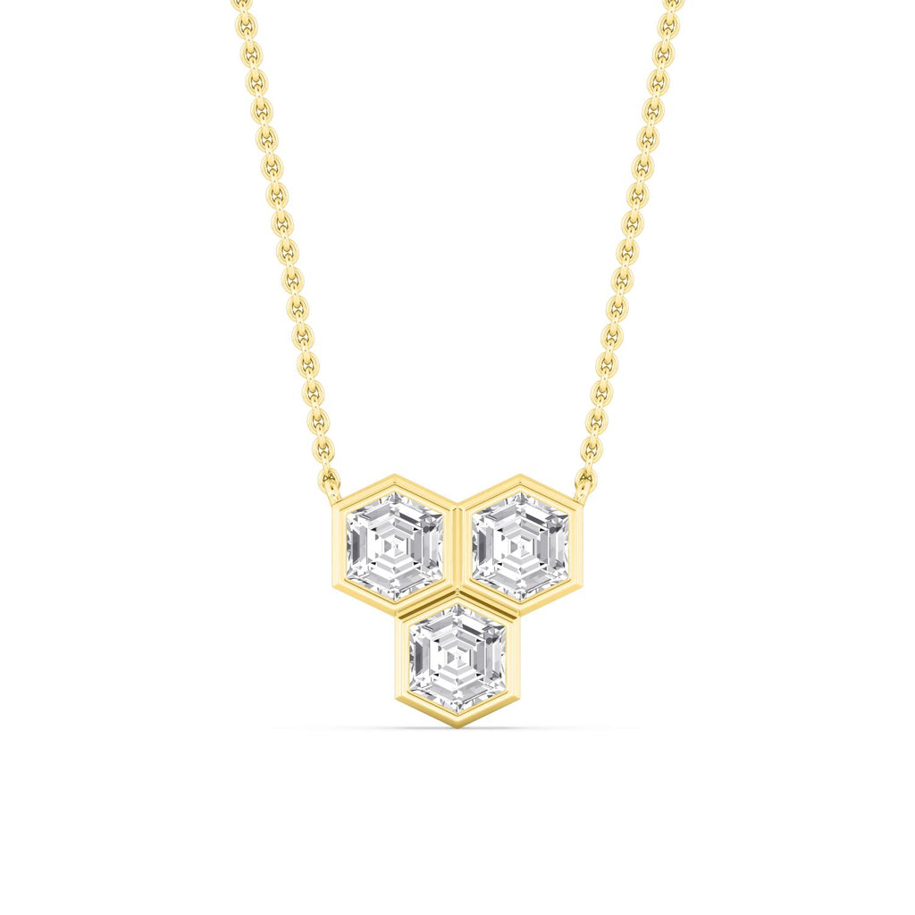 Lab Grown Diamond PENDANT 1.61 ctw P32552HX-1.50CT