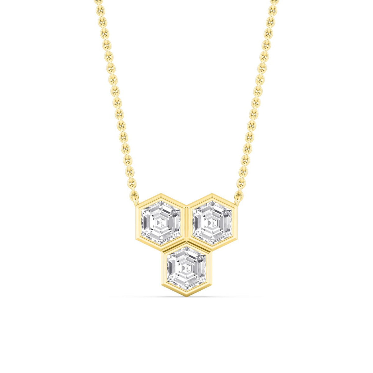 Lab Grown Diamond PENDANT 1.61 ctw P32552HX-1.50CT