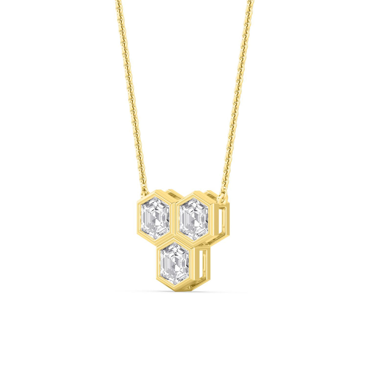 Lab Grown Diamond PENDANT 1.61 ctw P32552HX-1.50CT