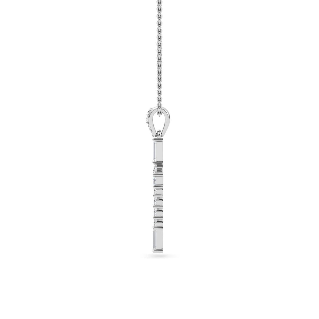 Lab Grown Diamond PENDANT 0.73 ctw P32577-0.75CT