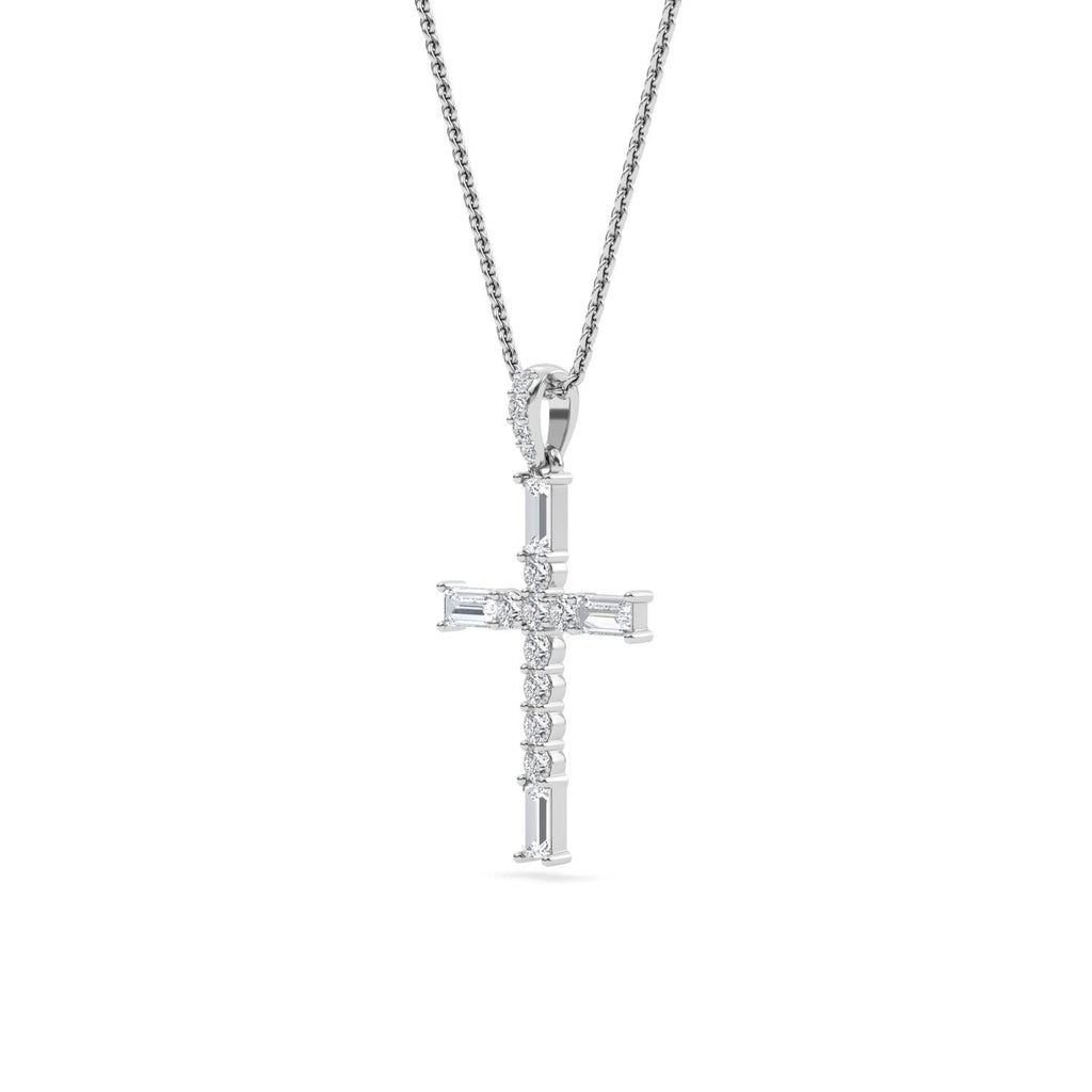Lab Grown Diamond PENDANT 0.73 ctw P32577-0.75CT
