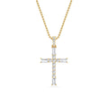 Lab Grown Diamond PENDANT 0.73 ctw P32577-0.75CT
