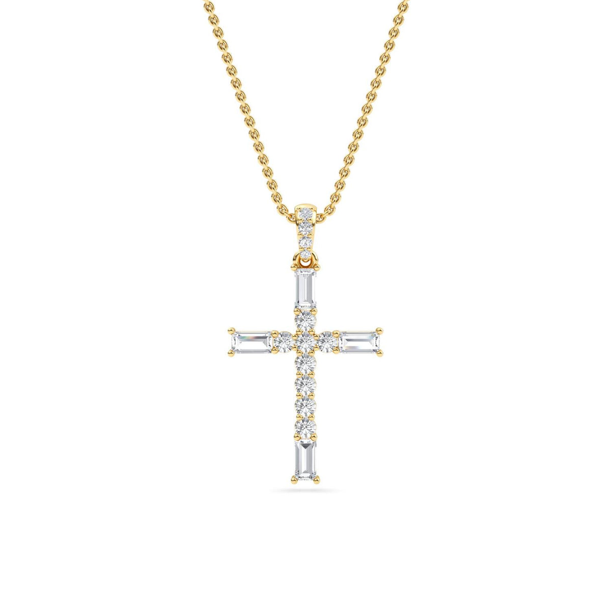 Lab Grown Diamond PENDANT 0.73 ctw P32577-0.75CT