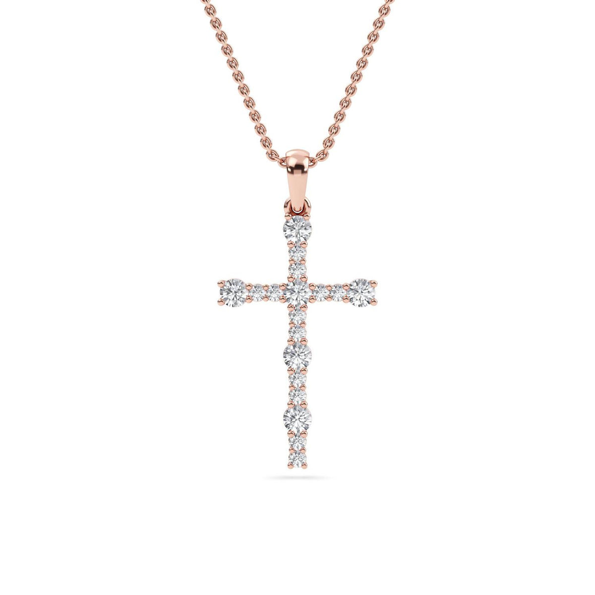 Lab Grown Diamond PENDANT 0.57 ctw P32584-0.63CT