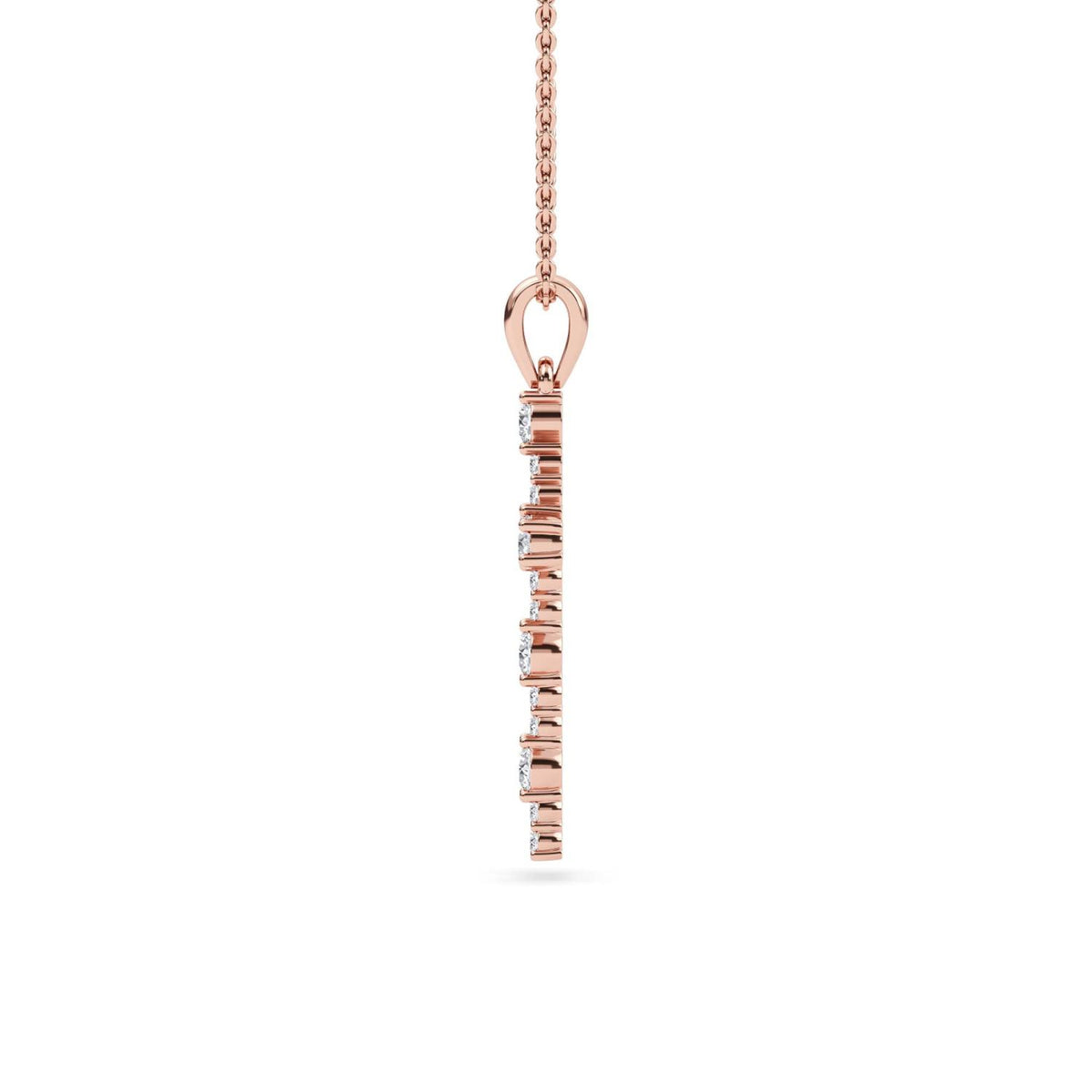 Lab Grown Diamond PENDANT 0.57 ctw P32584-0.63CT