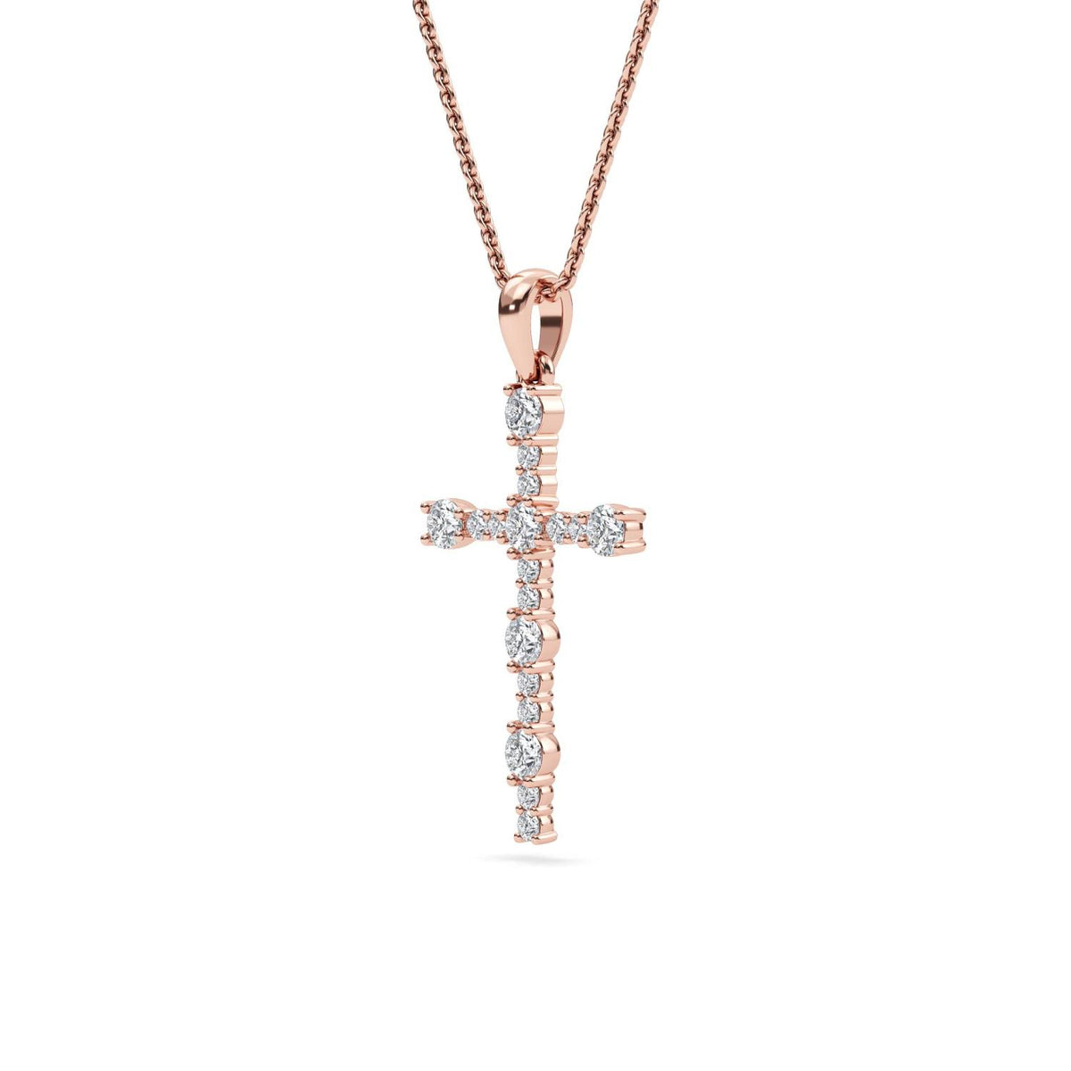 Lab Grown Diamond PENDANT 0.57 ctw P32584-0.63CT