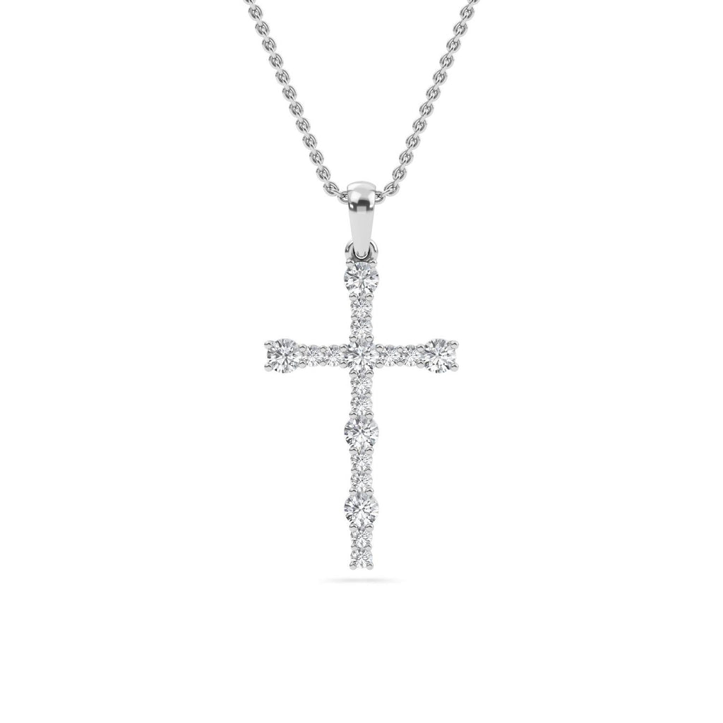 Lab Grown Diamond PENDANT 0.57 ctw P32584-0.63CT
