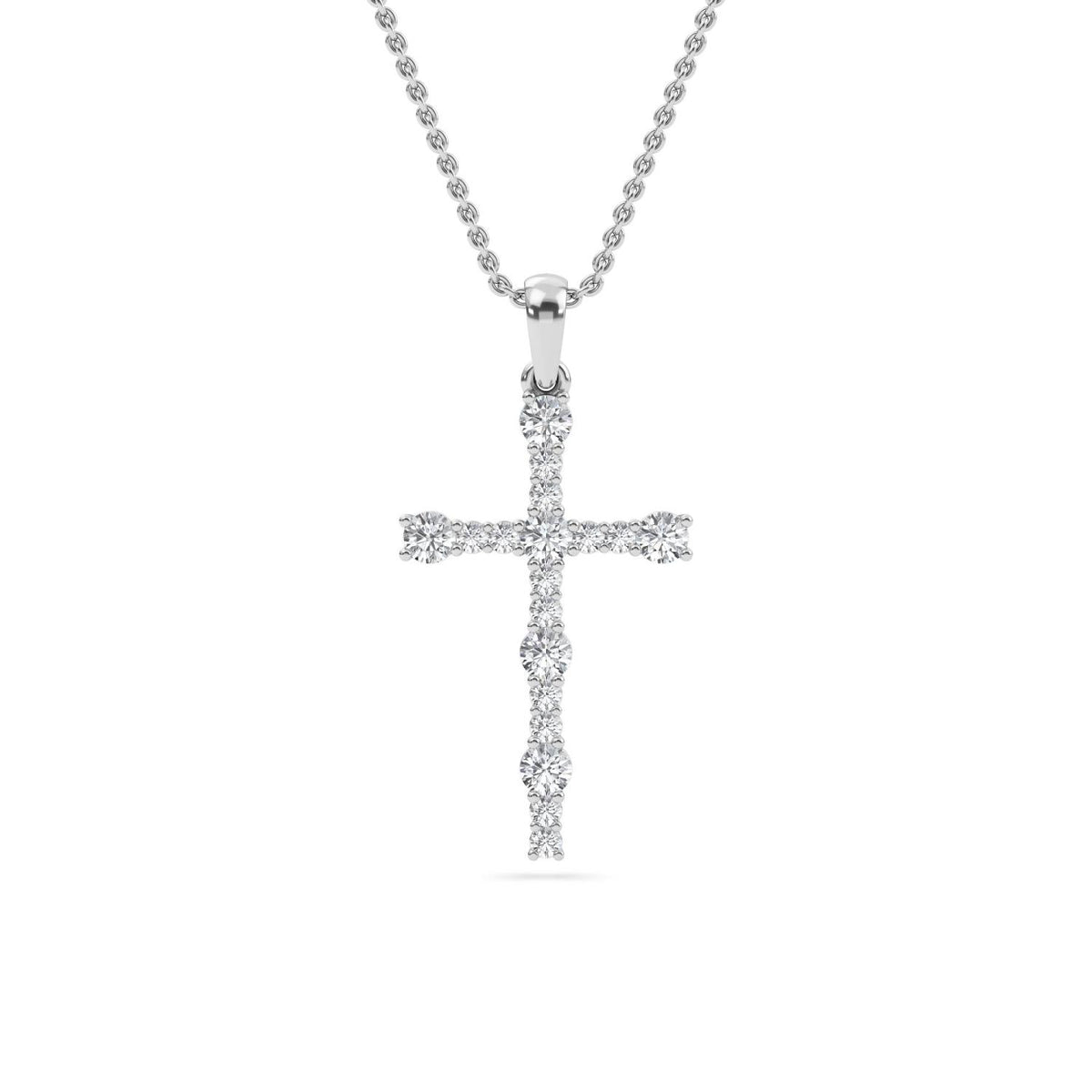 Lab Grown Diamond PENDANT 0.57 ctw P32584-0.63CT