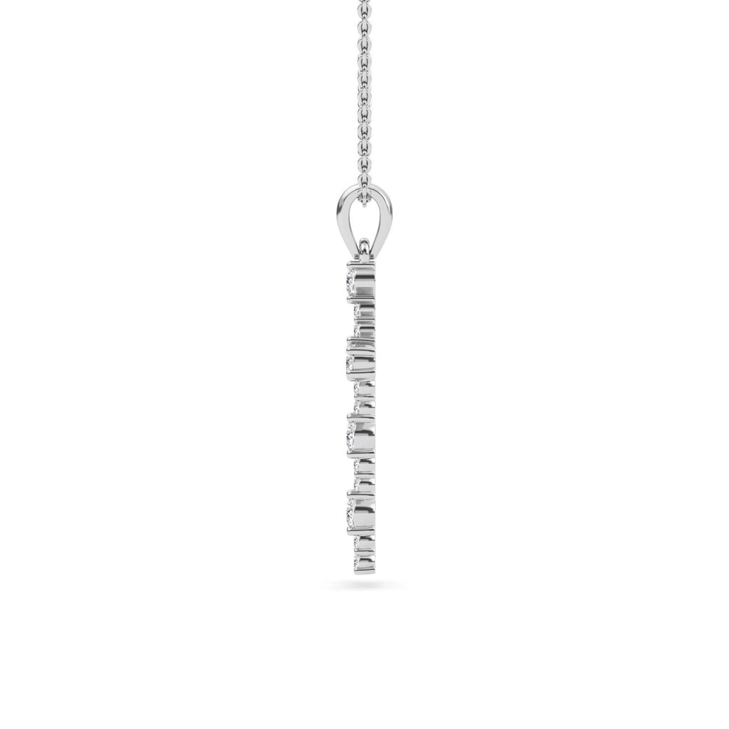 Lab Grown Diamond PENDANT 0.57 ctw P32584-0.63CT