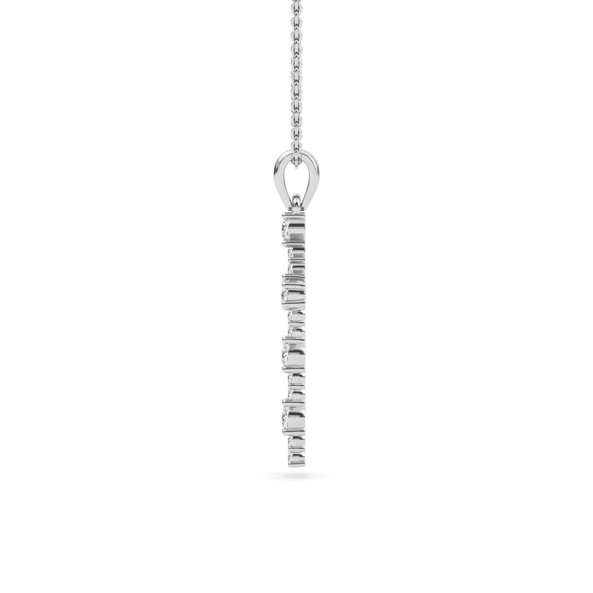 Lab Grown Diamond PENDANT 0.57 ctw P32584-0.63CT