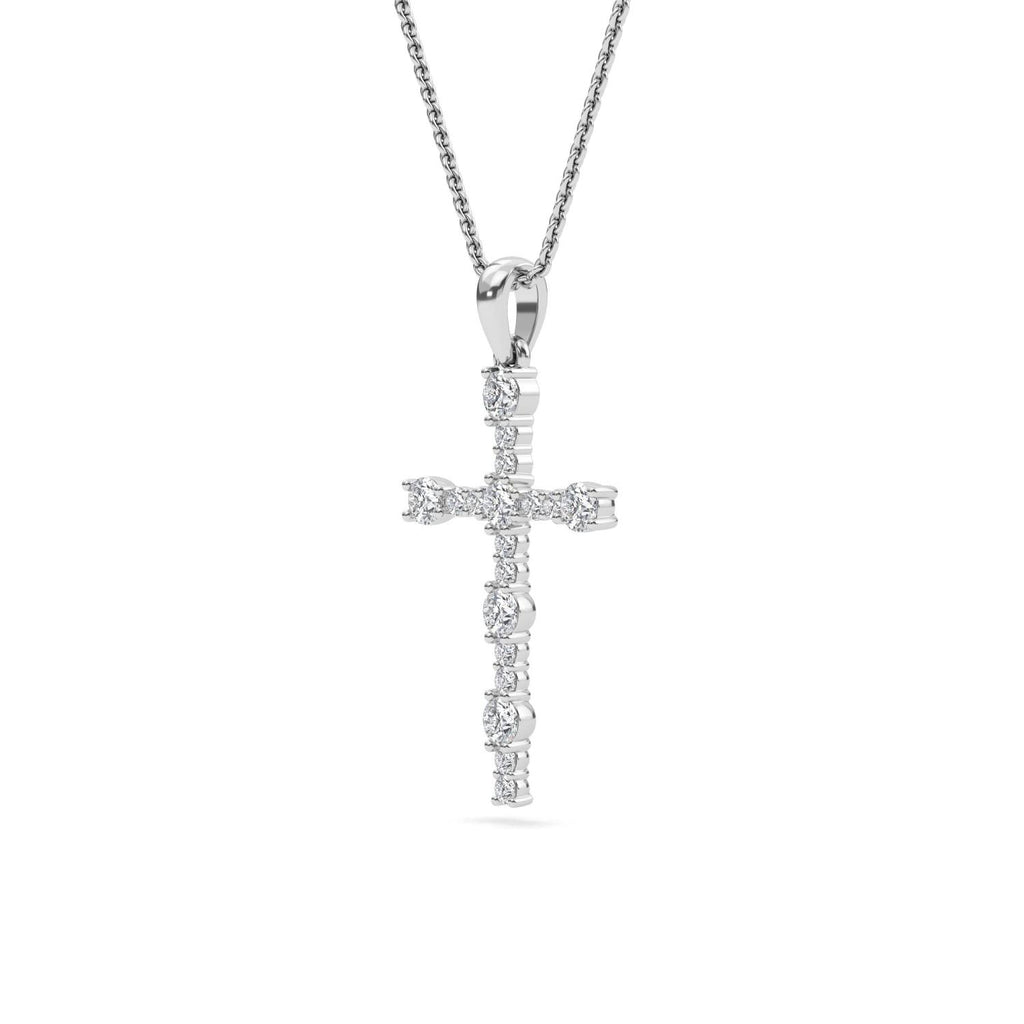 Lab Grown Diamond PENDANT 0.57 ctw P32584-0.63CT