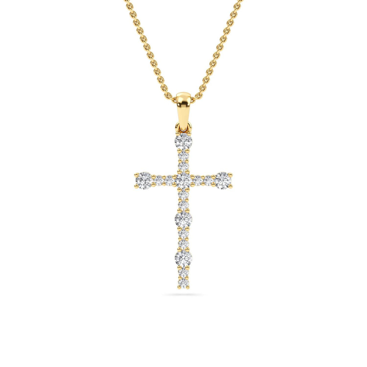 Lab Grown Diamond PENDANT 0.57 ctw P32584-0.63CT