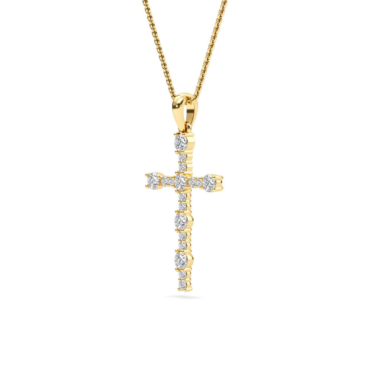 Lab Grown Diamond PENDANT 0.57 ctw P32584-0.63CT