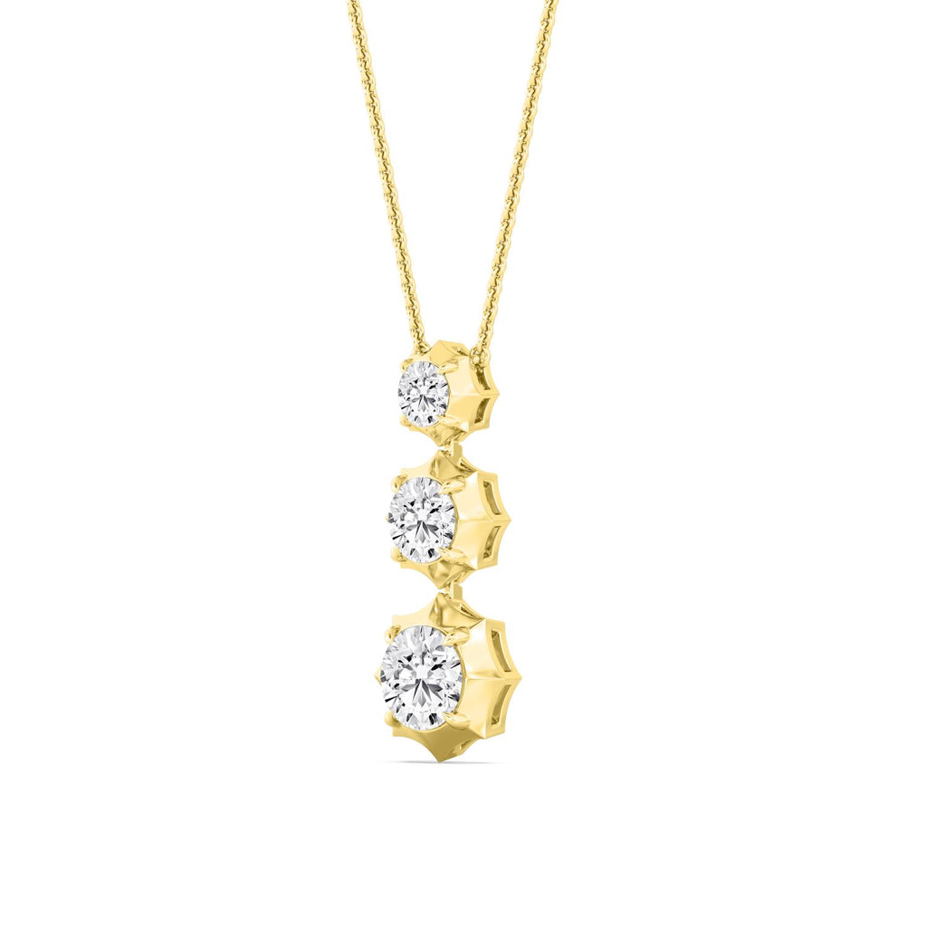 Lab Grown Diamond PENDANT 1.66 ctw P32601-1.63CT