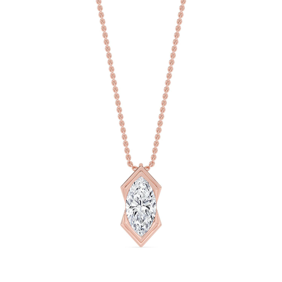 Lab Grown Diamond PENDANT 1.50 ctw P32681MQ-1.50CT