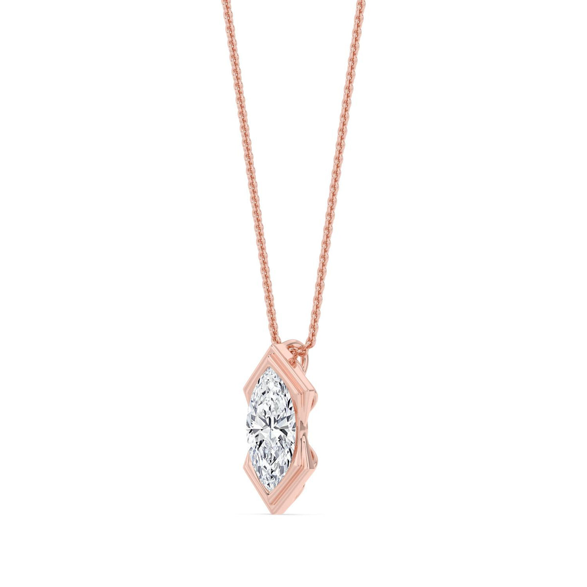 Lab Grown Diamond PENDANT 1.50 ctw P32681MQ-1.50CT