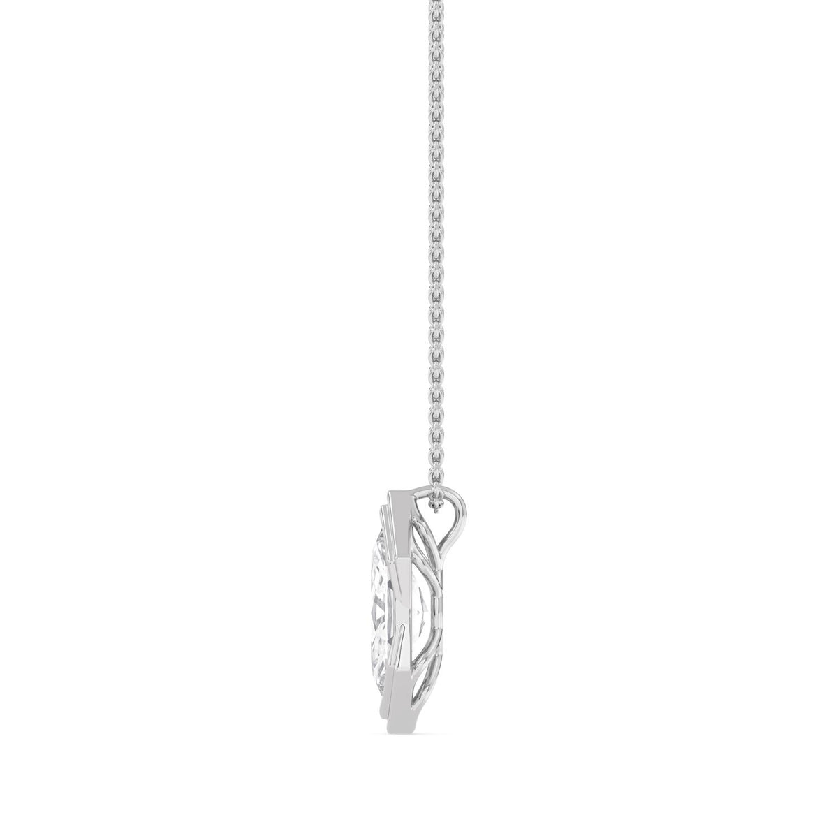 Lab Grown Diamond PENDANT 1.50 ctw P32681MQ-1.50CT
