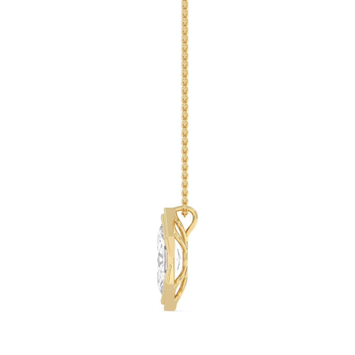 Lab Grown Diamond PENDANT 1.50 ctw P32681MQ-1.50CT